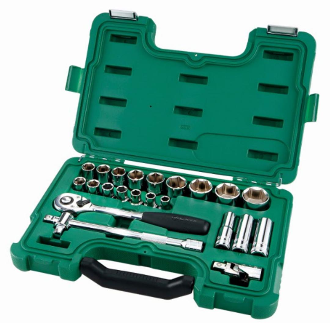 23 Pc. 1/2” Drive 6 Point Metric Socket Set - SATA