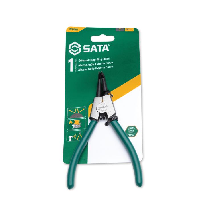 Snap Ring Pliers for External Circlips, Bent Jaw | Manufacturer